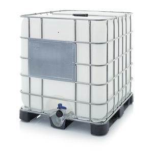 conteneur IBC en plastique / pour liquides / pour produits dangereux / de stockage