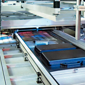 thermoformeuse alimentée par rouleau / de film plastique / pour emballage / automatique