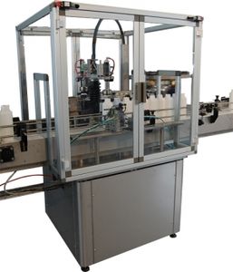 boucheuse visseuse linéaire / automatique / de bouteilles