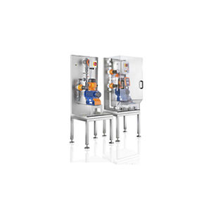 système de dosage de liquides / volumétrique / pour produits chimiques