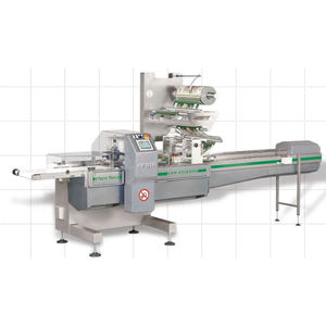 ensacheuse horizontale / H-FFS / à mouvement continu / pour machine d'emballage