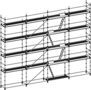 échafaudage mobile / modulaire / de façade