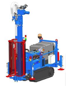 foreuse géotechnique / sur chenilles / rotative / hydraulique