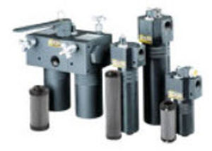 filtre hydraulique / à cartouche / duplex / haute pression