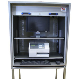 armoire de protection / réseau / sur pied / en acier inoxydable