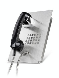 téléphone à numérotation automatique / analogique / IP65 / pour salle blanche