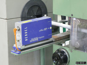 système de mesure de diamètre / laser / pour ligne d'extrusion