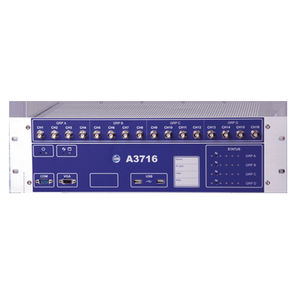 système de surveillance de vibration / pour machine / en ligne / multivoies