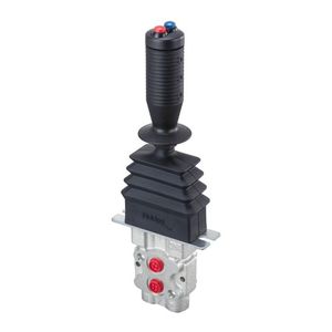 joystick hydraulique / avec boutons / multifonction
