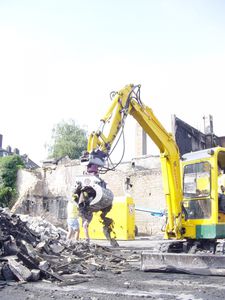 pince de démolition pour excavatrice