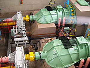 turbine hydraulique / Kaplan / pour la production d’électricité