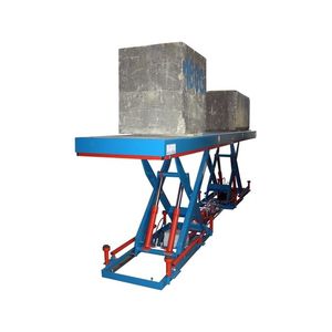 table élévatrice à double ciseaux / hydraulique
