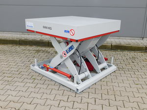 table élévatrice à ciseaux / hydraulique / électrique / manuelle