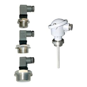 sonde de température Pt100 / Pt1000 / filetée / en inox