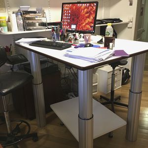 poste de travail de bureau / ergonomique / à hauteur réglable