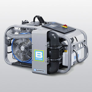 compresseur d'air respirable / à piston / mobile / lubrifié