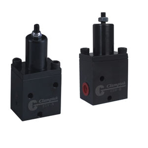vanne à commande hydraulique / pour huile