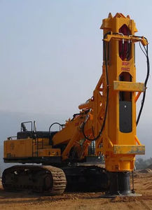 foreuse multi fonction / sur chenilles / rotative / hydraulique