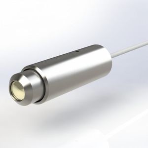 capteur de déplacement linéaire / sans contact / laser / compact