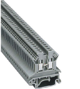 bloc de jonction sur rail-DIN / à fusible / de mise à la terre / de traversée