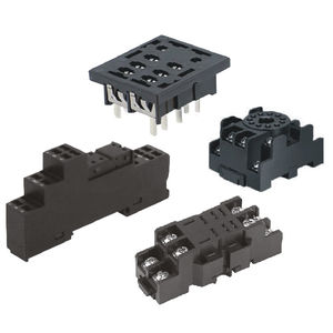 support de relais électromécanique / pour circuit imprimé