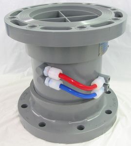 débitmètre à pression différentielle / à tube de Pitot / pour gaz / pour air