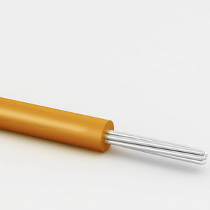 fil monoconducteur isolé / en cuivre / en PVC / monoconducteur
