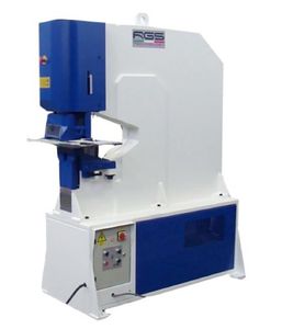 poinçonneuse semi-automatique / hydraulique / à tôle