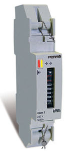 compteur d'énergie électrique monophasé / sur rail DIN