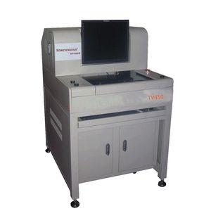 machine d'inspection automatique / optique / pour l'électronique