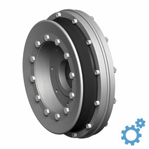 accouplement d'arbre flexible / antivibration