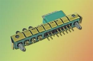 connecteur à filtre EMI / RF / coaxial / SMT