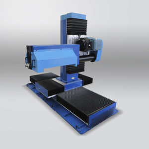 table rotative avec unité de polissage CNC / entraînée par moteur / verticale / pour éviers