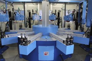 table rotative verticale / avec unité de polissage CPL