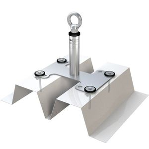 ancrage antichute en acier inoxydable / pour toiture