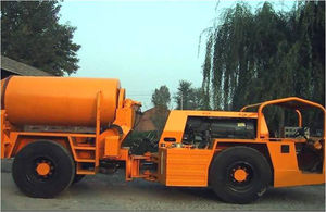 bétonnière diesel / hydraulique / sur camion / pour mine souterraine