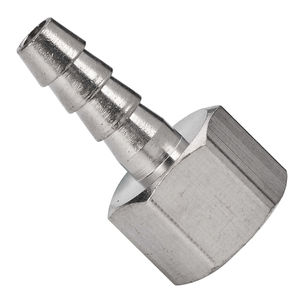 raccord cannelé / droit / hydraulique / pneumatique