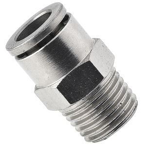raccord push-in / push-to-lock / droit / pneumatique