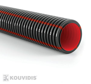 gaine de protection / annelée / pour câbles / en HDPE