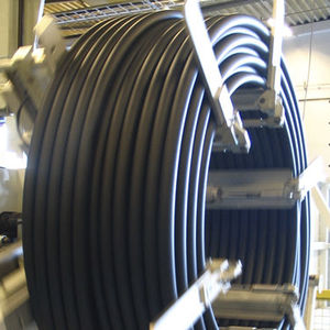 bobineuse automatique / de tube de pression / pour ligne d'extrusion