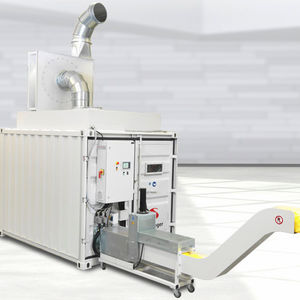 compacteur de déchets stationnaire / plastique / à ferraille / de tri sélectif