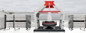 machine de tissage à grande vitesse / circulaire