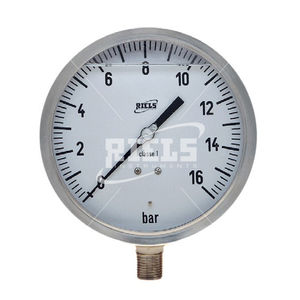 manomètre analogique / à tube de Bourdon / pour gaz / pour le vide
