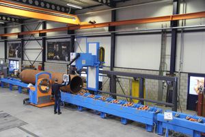 machine de découpe pour métal / par oxy-carburant / de tubes / CNC