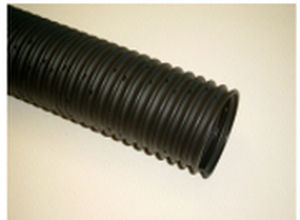 tuyau flexible pour produits chimiques / haute température / en thermoplastiques / annelé
