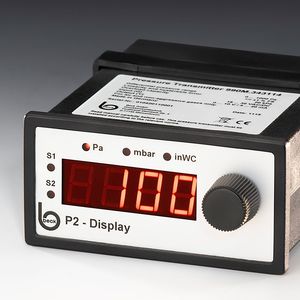 manomètre numérique / de pression différentielle / pour air / pour gaz