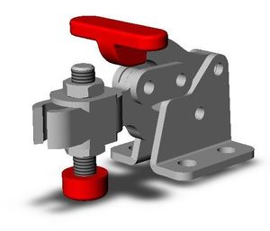 sauterelle horizontale / en acier inoxydable / compacte / à bascule