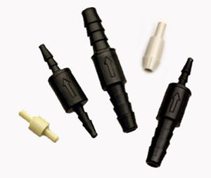 raccord cannelé / droit / pneumatique / en polysulfone