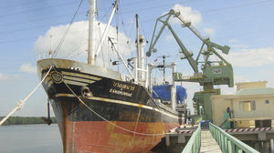 déchargeur de navires