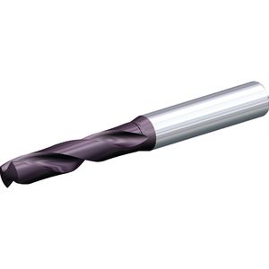 foret monobloc / pour acier / en carbure / avec revêtement